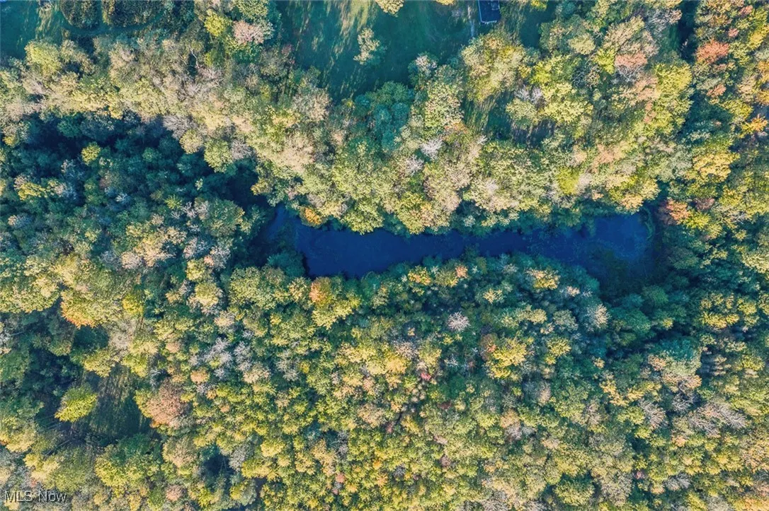 Aerial view of property's location