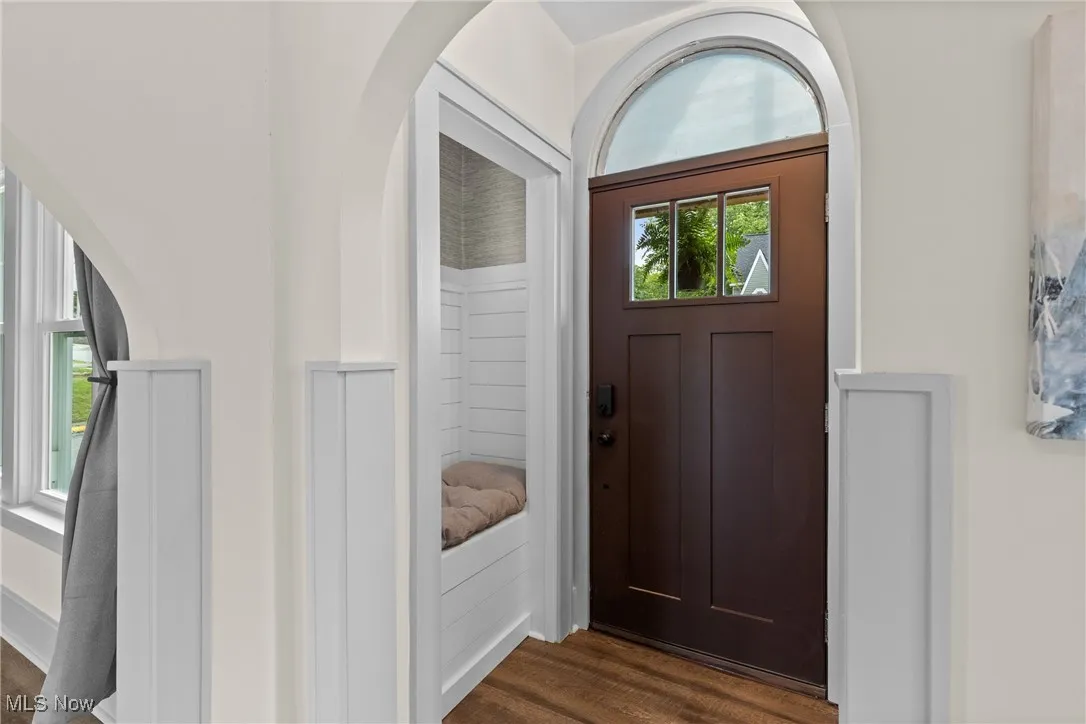 View of exterior entry