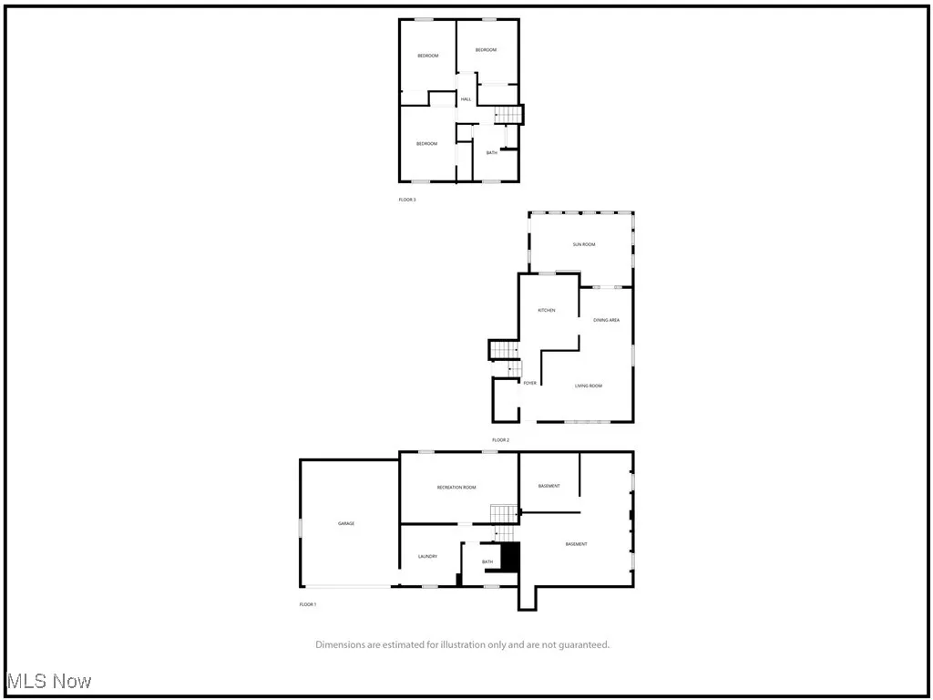 View of floor plan / room layout