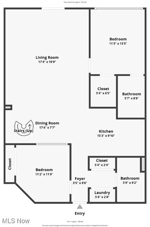 View of home floor plan