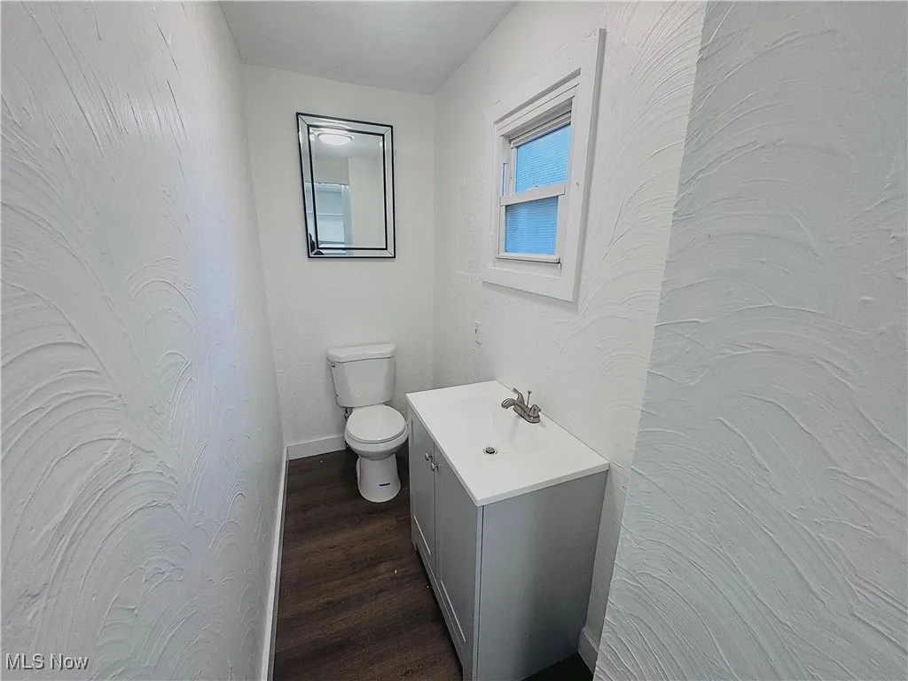 1/2 bath first floor