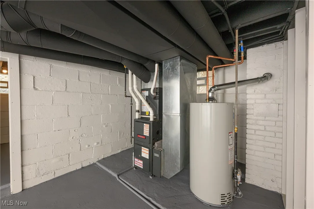 Utilities with water heater