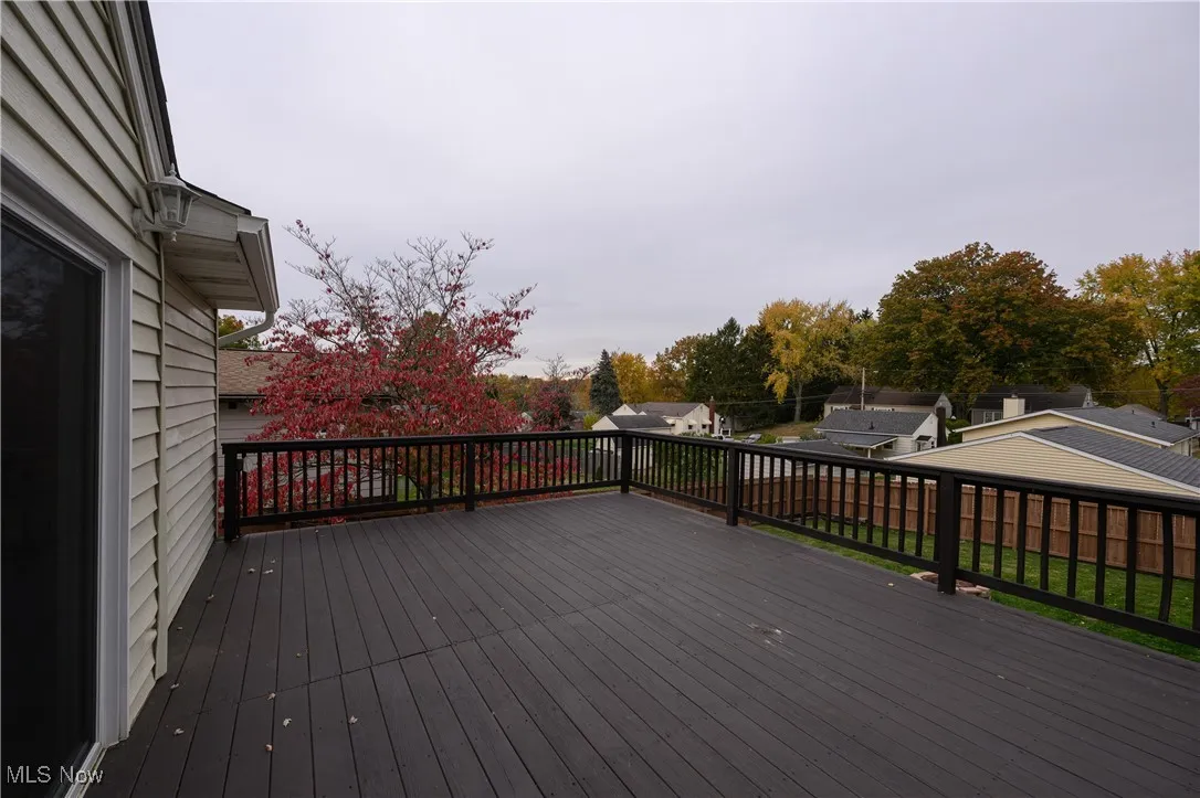Deck featuring a residential view