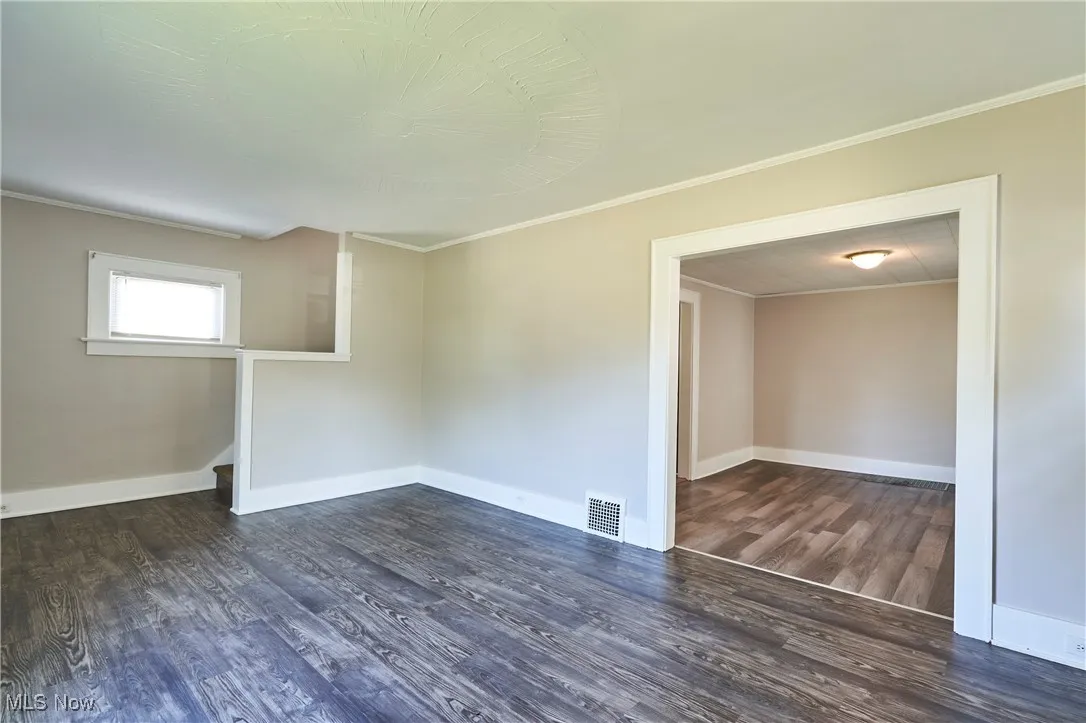 LVT flooring in the Living Room and Dining Room