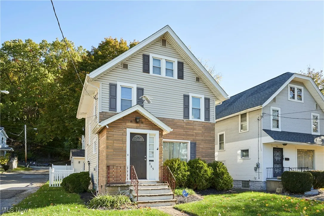 Welcome to 355 Cuyahoga St, Akron, OH. This home has vinyl siding and updated windows around 2011, plus many other updates.