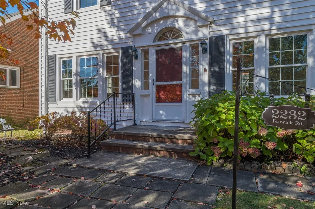 View of exterior entry