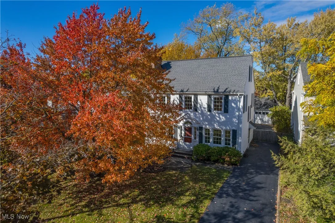 View of colonial home