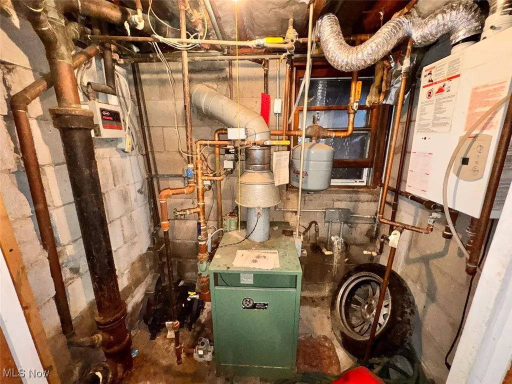 Utilities with water heater