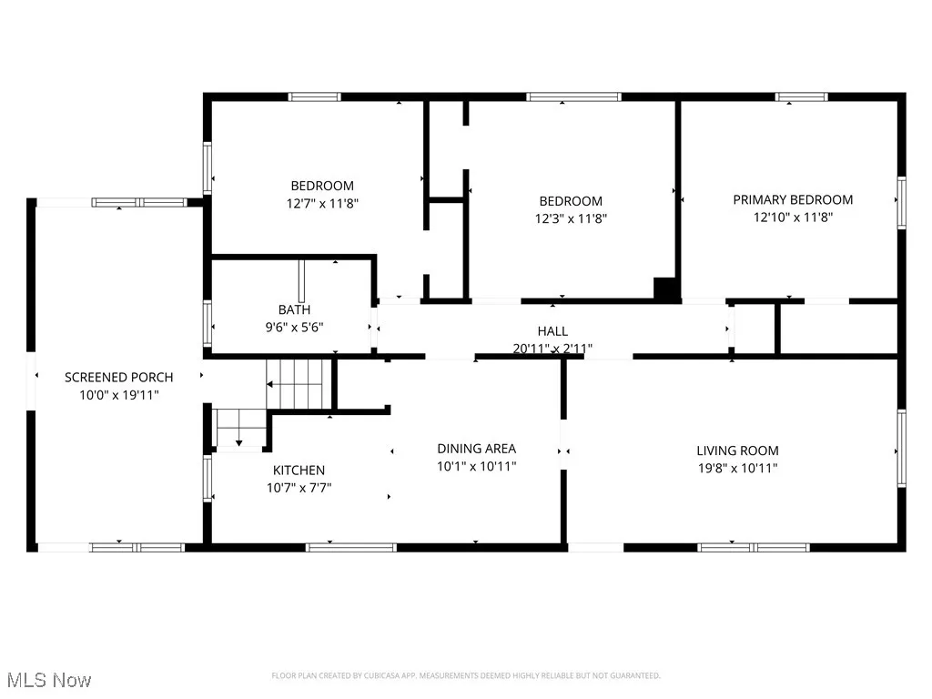 View of floor plan / room layout