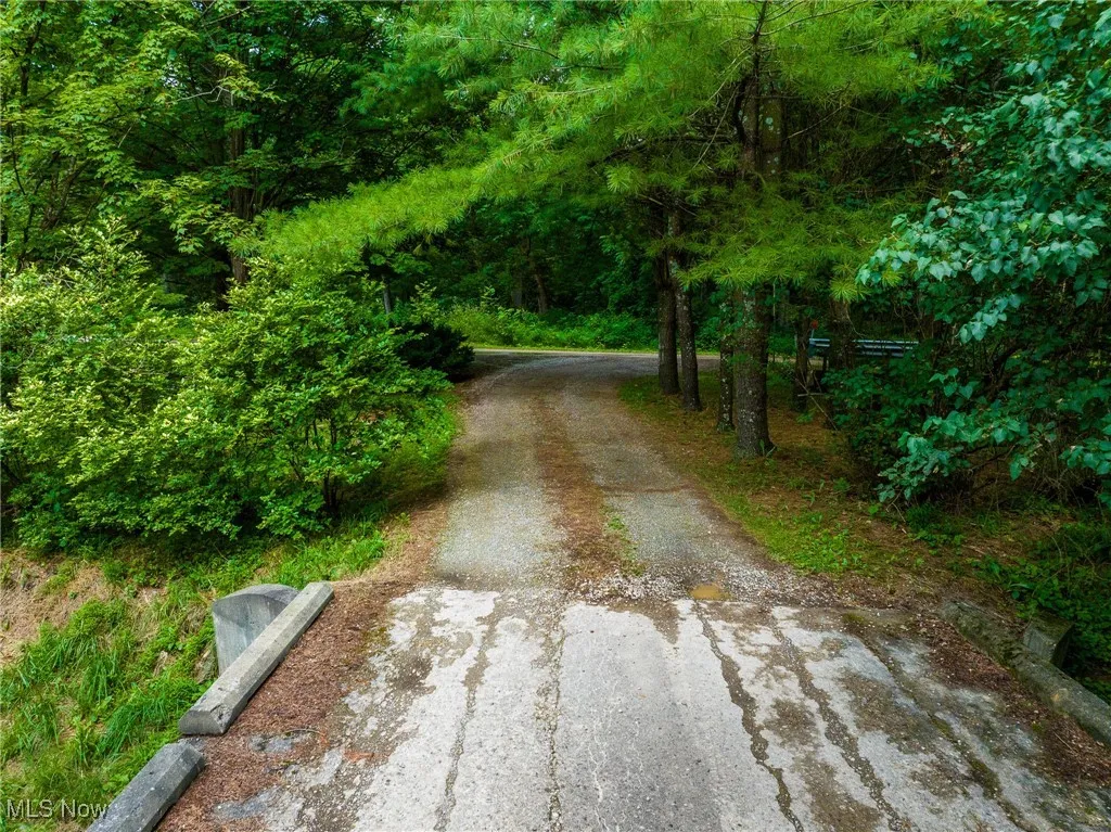 View of asphalt road
