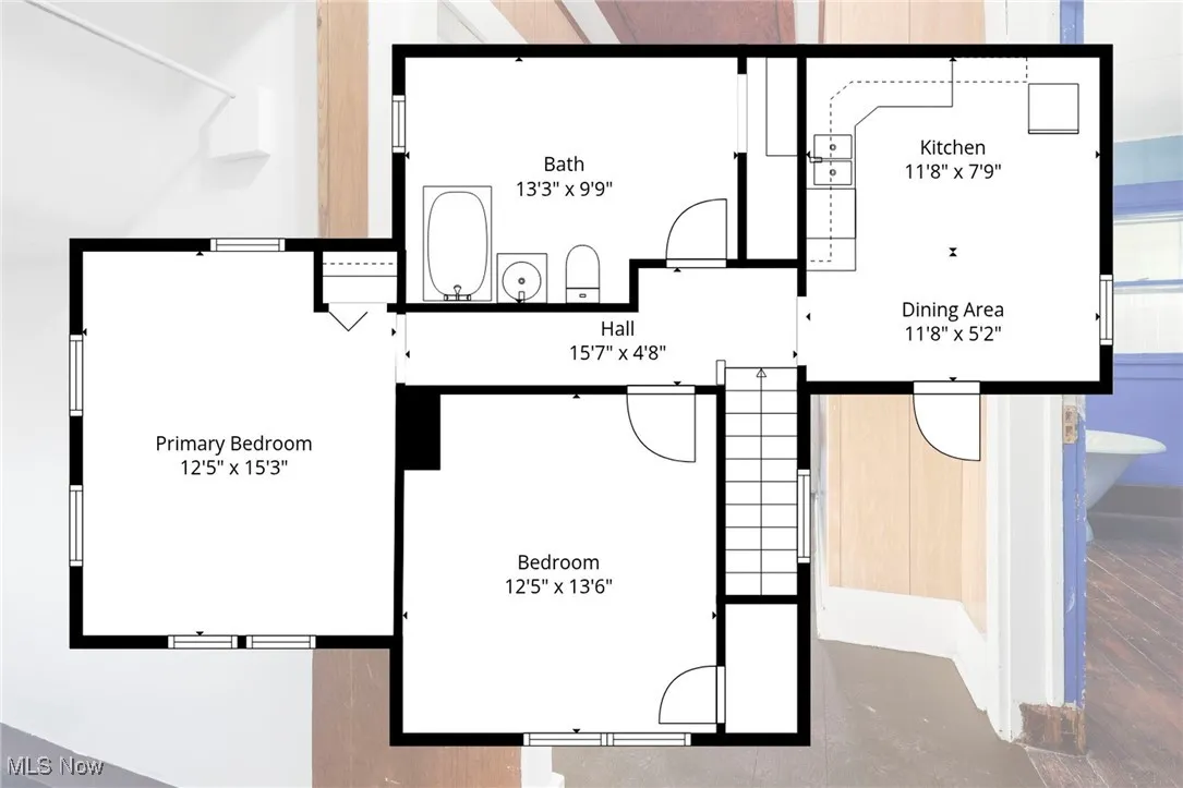 View of floor plan / room layout