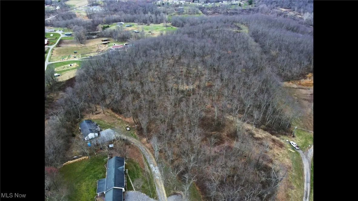 Aerial view of property and surrounding area