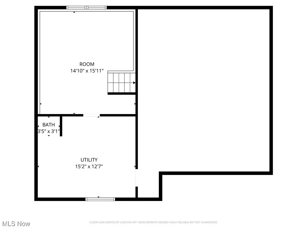 View of floor plan / room layout