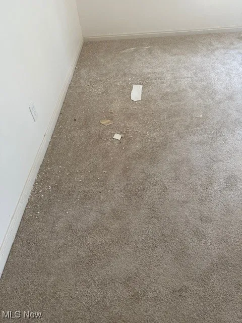 Detailed view of carpet flooring