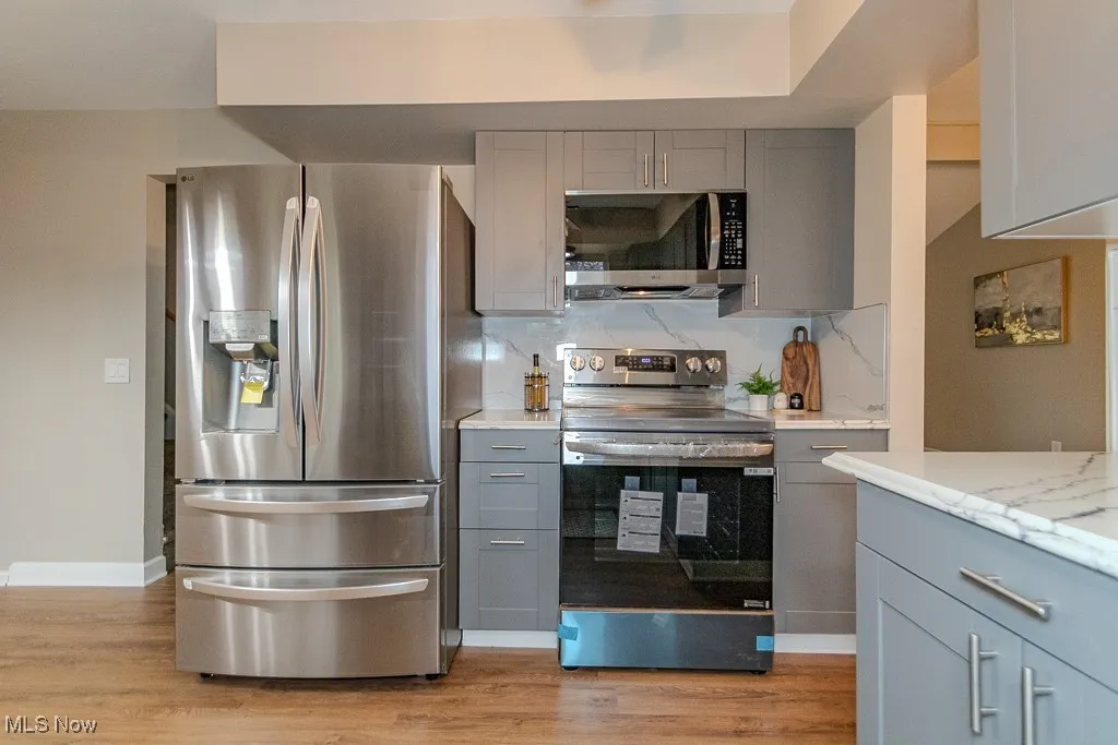 Stainless steal appliances