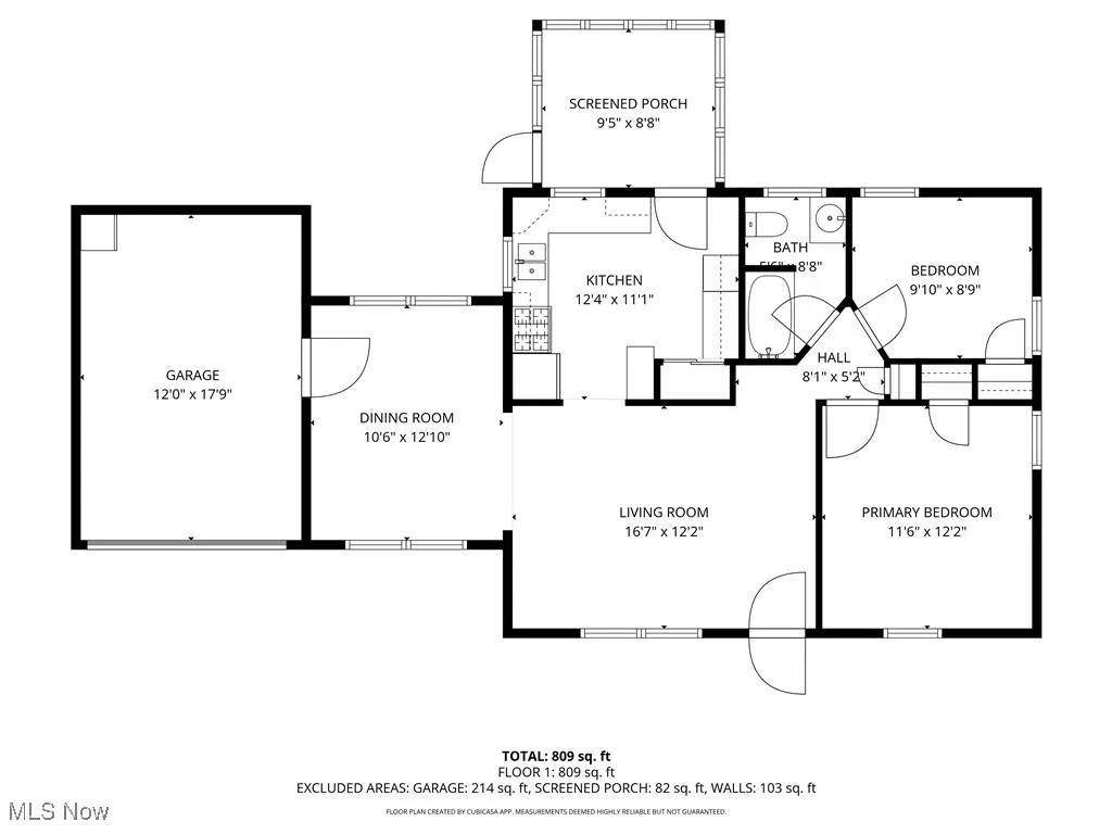 View of floor plan / room layout