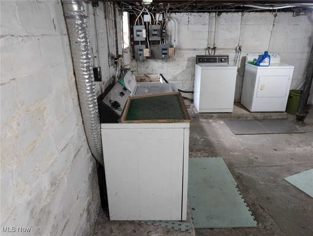 Separate Washers and Dryers for each unit