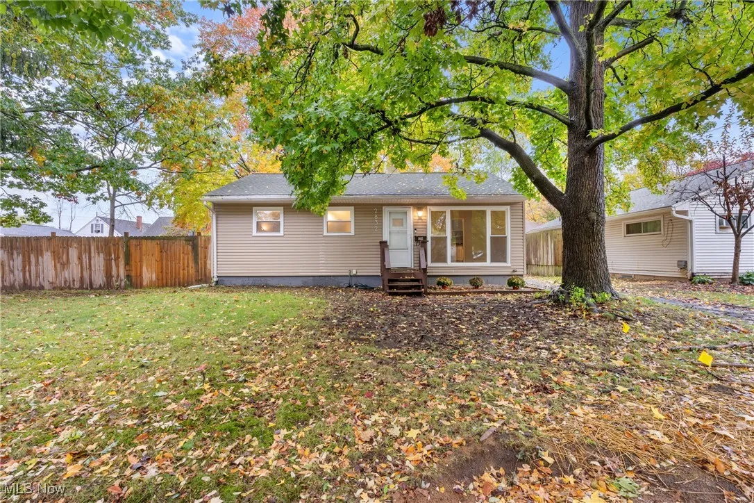 View of bungalow-style house
