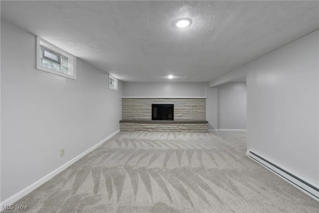 Ample living space in the lower level