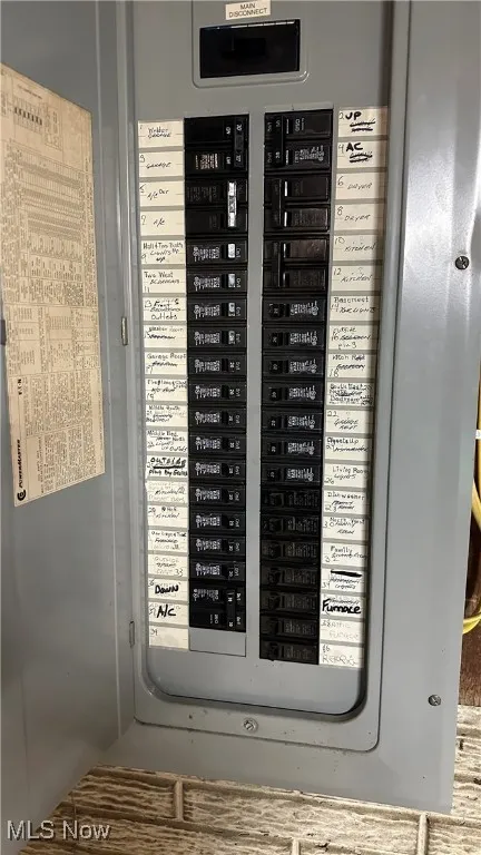 Utilities with electric panel