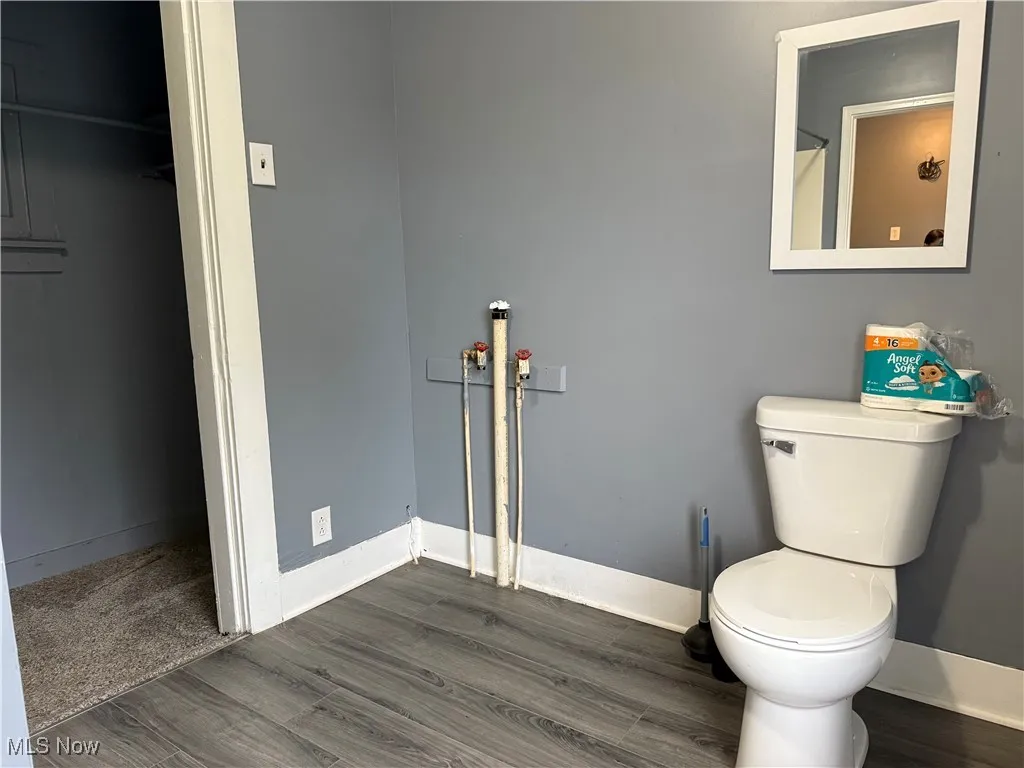 Bathroom/Laundry hookup