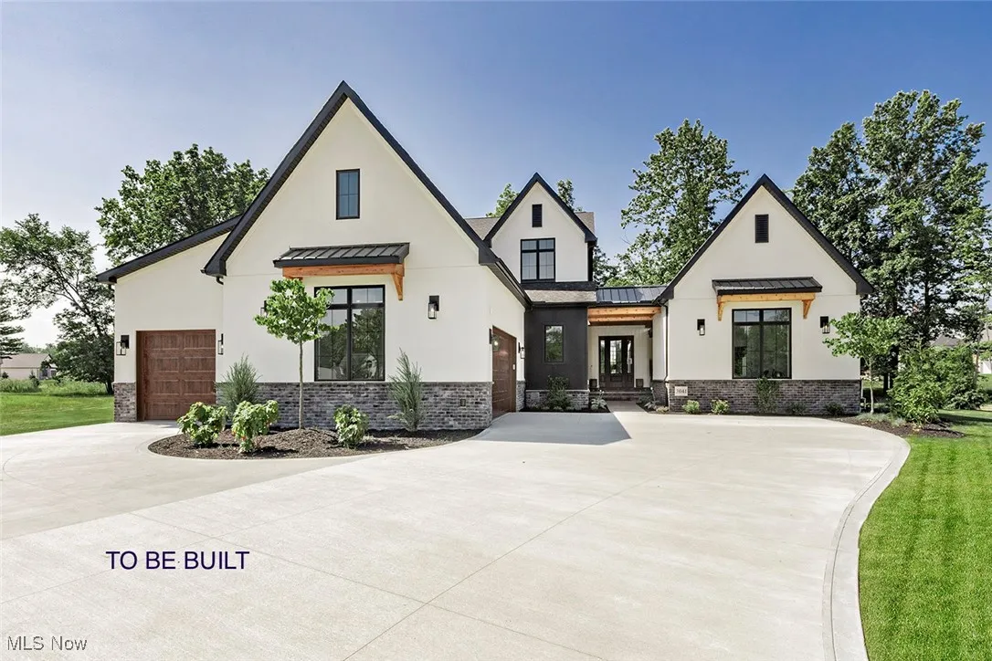 Elevation of property. To be built.