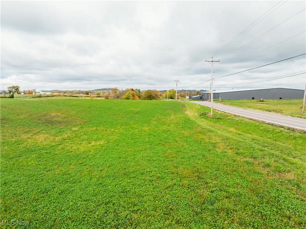 View of grassy yard with a view of rural / pastoral area