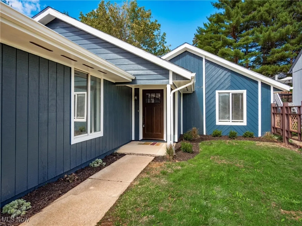 View of exterior entry