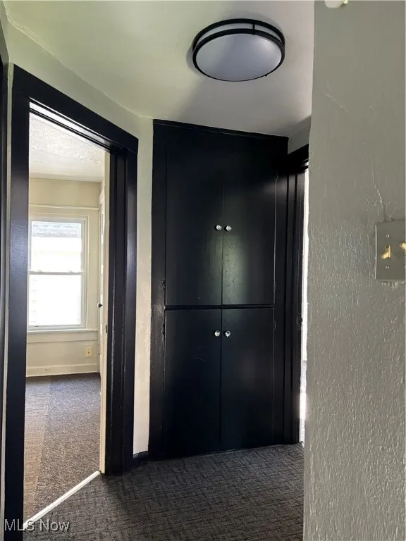 Second Floor Corridor with builtin linen closet