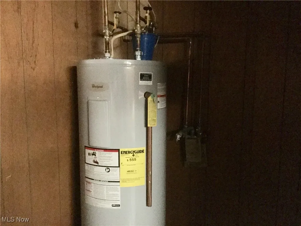 Utilities with electric water heater