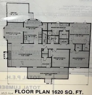 View of floor plan / room layout