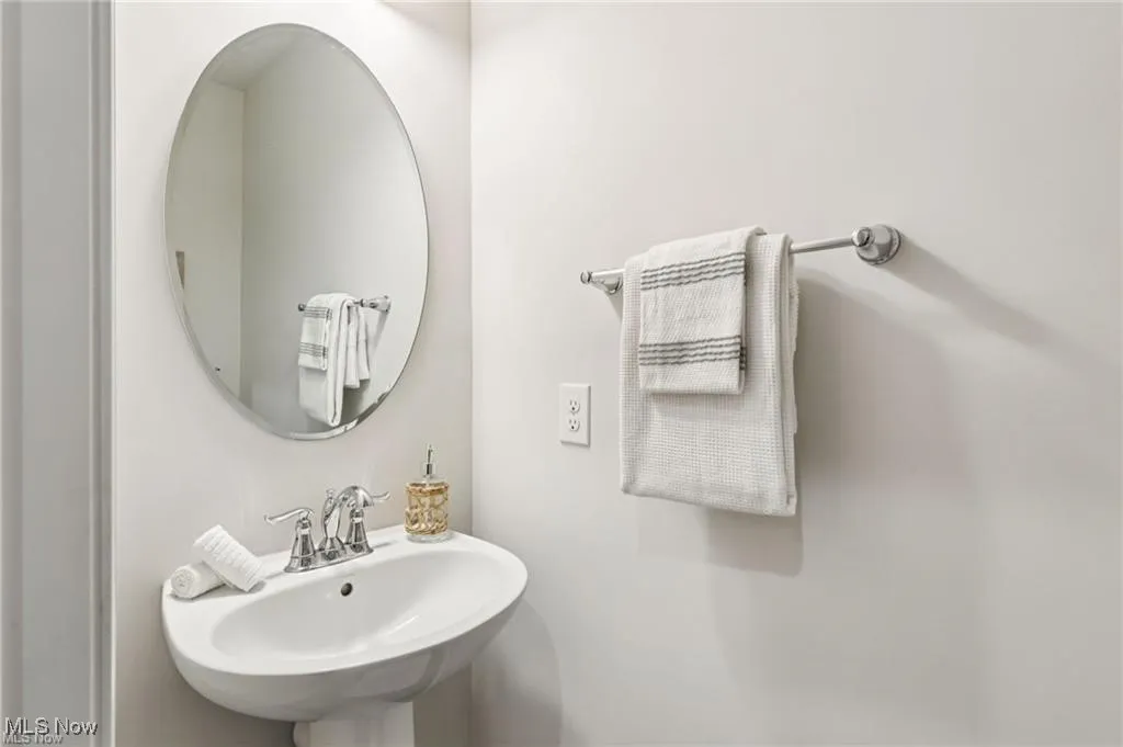 Bathroom featuring a sink