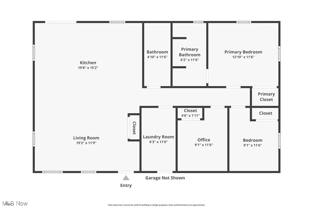 View of room layout