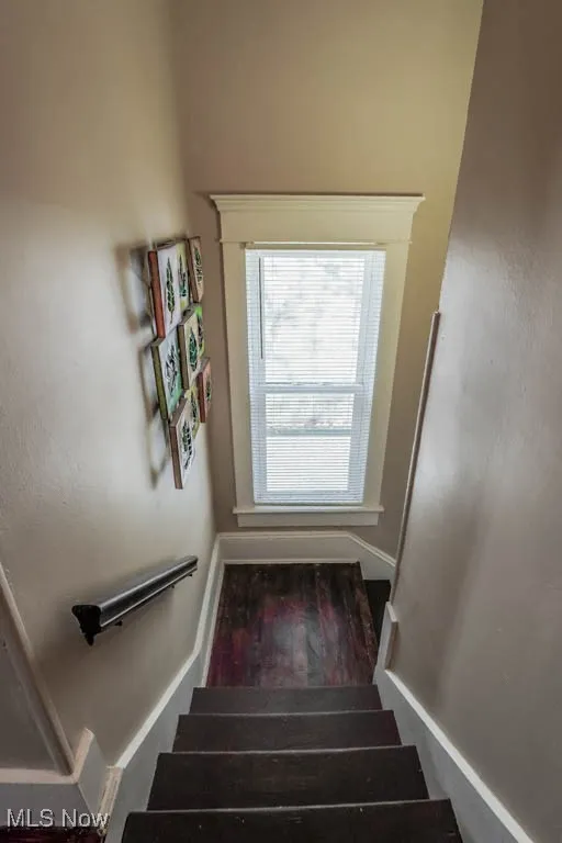 Stairs to upper unit