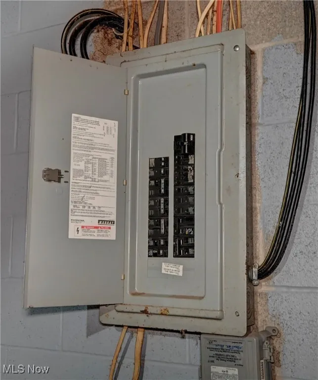 Utilities featuring electric panel
