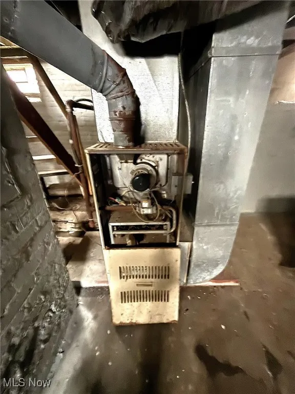 View of utility room