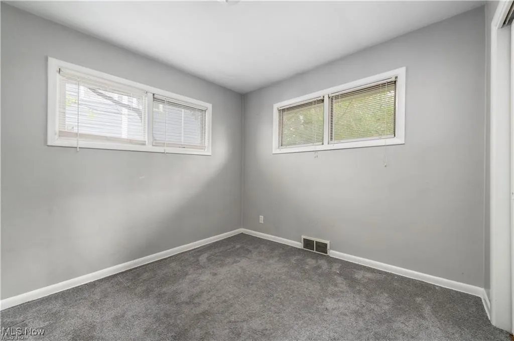 Empty room featuring carpet and healthy amount of natural light