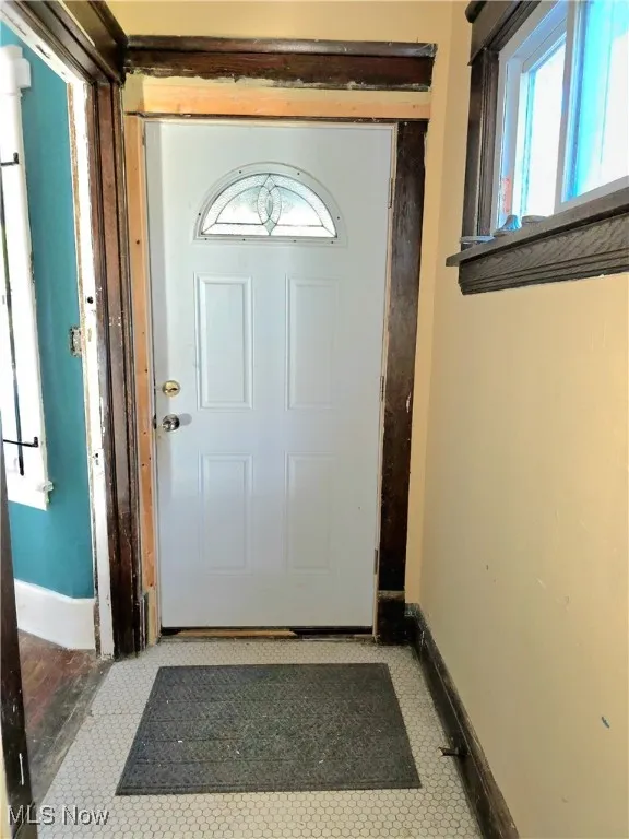 Front door, foyer area