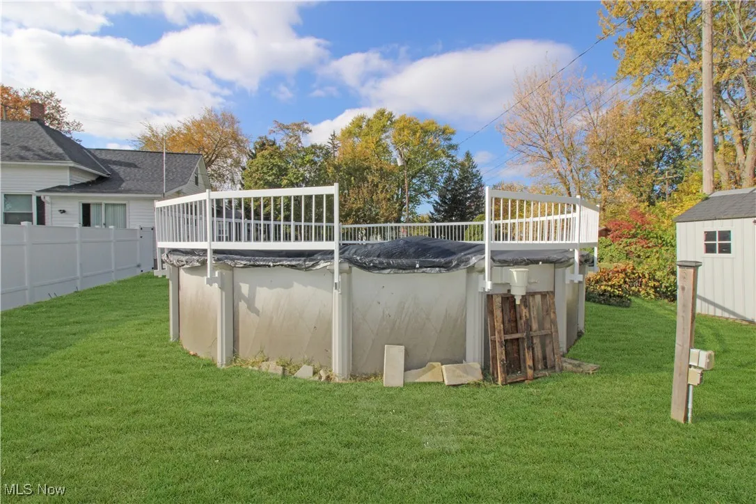 View of swimming pool