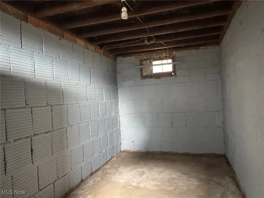 View of basement