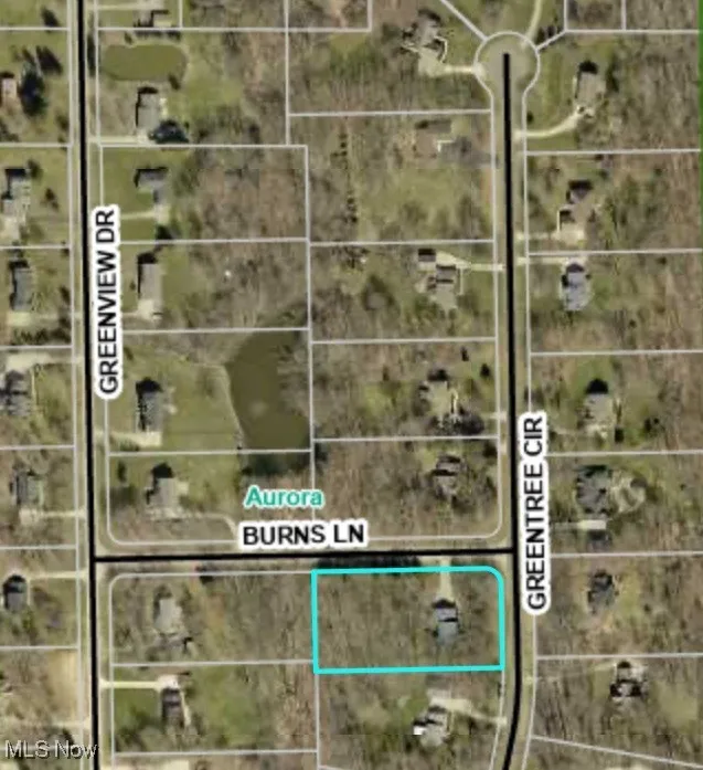 Map / location with property boundaries highlighted