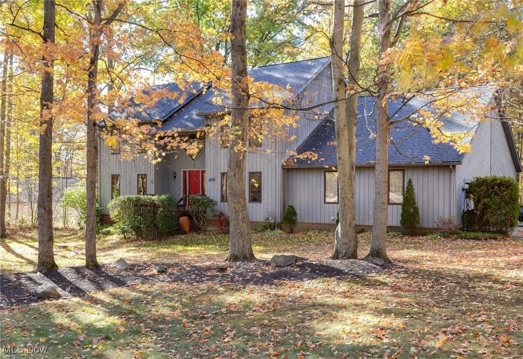 View of front of house w