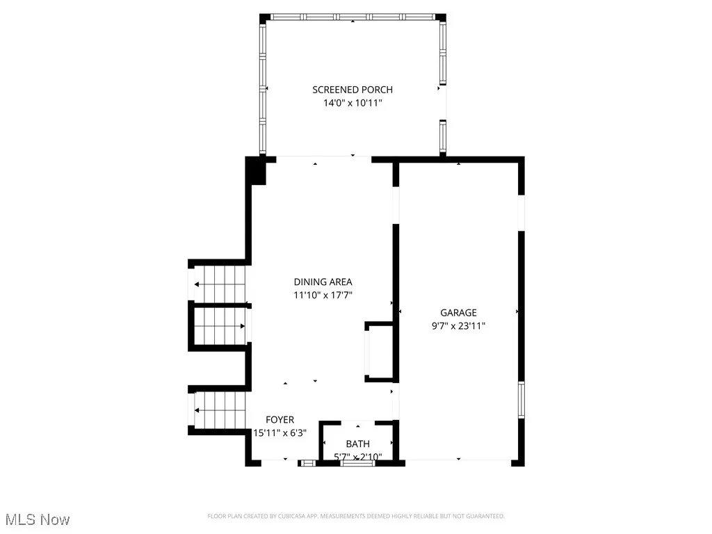 View of room layout