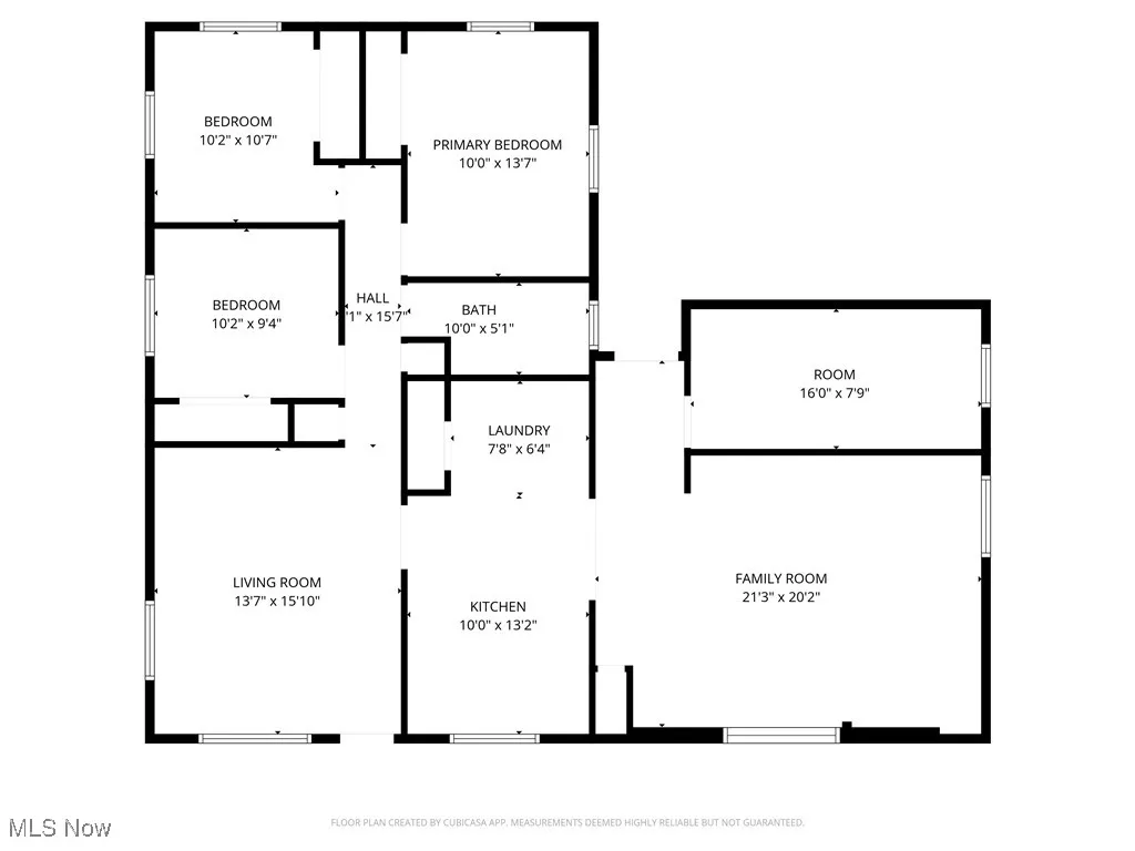 View of floor plan / room layout