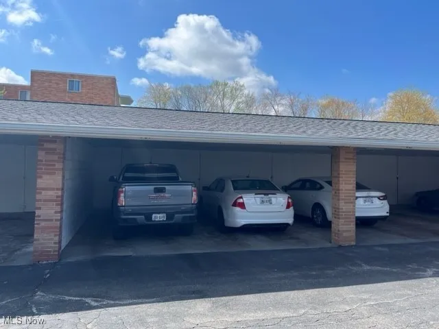 Your own garage space with storage