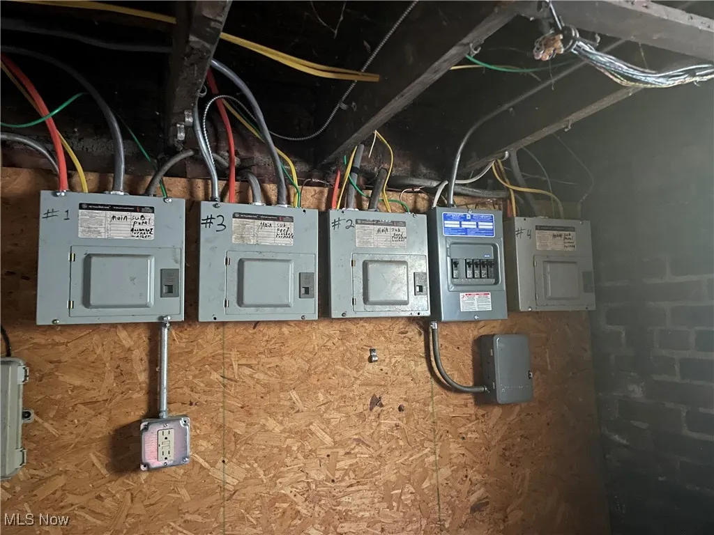 Utilities with electric panel