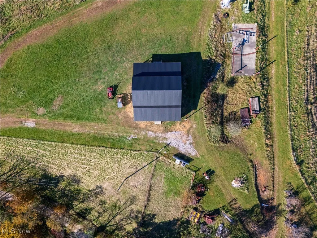 Aerial view of property's location