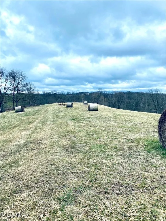View of green lawn featuring a rural view