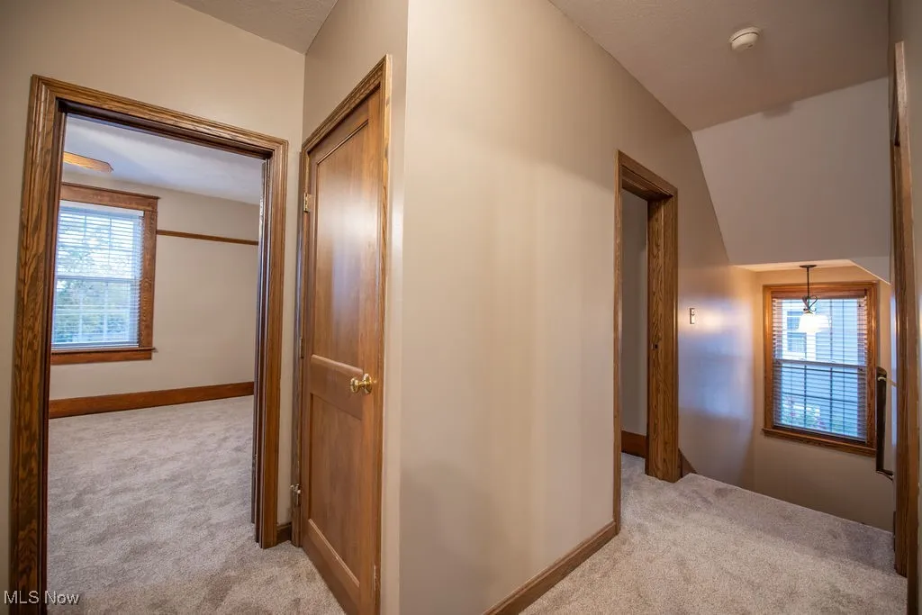 View of bedroom enry