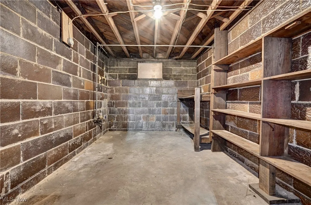 View of storage area